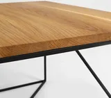 Odkladací stolík 80x80 Memo Solid Wood