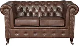 Rozkladacia pohovka dvojmiestna Chesterfield Oxford s funkciou spania