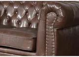 Rozkladacia pohovka dvojmiestna Chesterfield Oxford s funkciou spania