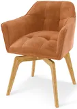 Otočná stolička Silla čalúnené