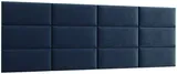 Súprava čalúnených panelov Quadratta 240x90 cm