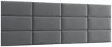 Súprava čalúnených panelov Quadratta 240x90 cm