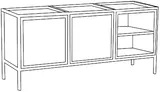 Komoda Skap