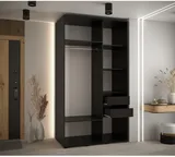 Skriňa s posuvnými dverami so zrkadlom Cannes 5 140 cm 60 cm hĺbky