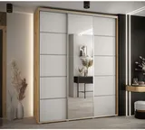 Skriňa s posuvnými dverami so zrkadlom Davos 5 200 cm 45 cm hĺbky