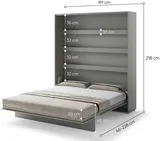 Sklápacia posteľ Vertikálna 180 Bed Concept