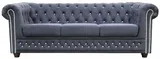 Rozkladacia pohovka 3-miestna Chesterfield York Blink