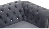 Rozkladacia pohovka 3-miestna Chesterfield York Blink