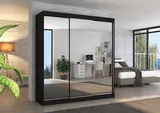 Skriňa s posuvnými dverami so zrkadlom Austin 200 cm