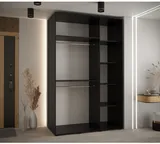 Skriňa s posuvnými dverami so zrkadlom Lanko 2 150 cm 60 cm hĺbky