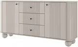 Komoda Vesper 160 s guľatými nožičkami 