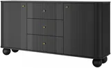 Komoda Vesper 160 s guľatými nožičkami 