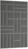 Súprava čalúnených panelov Quadratta 120x195 cm