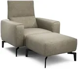 Kreslo s taburetom Cosy