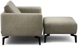 Kreslo s taburetom Cosy