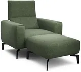 Kreslo s taburetom Cosy