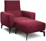 Kreslo s taburetom Cosy