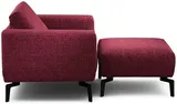 Kreslo s taburetom Cosy