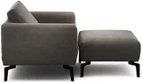 Kreslo s taburetom Cosy