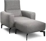 Kreslo s taburetom Cosy