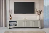 TV stolík Vesper s guľatými nožičkami