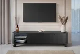 TV stolík Vesper s guľatými nožičkami