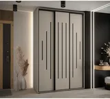 Skriňa s posuvnými dverami vysoká Dakota 12 160 hĺbka 45 cm výška 235,2 cm