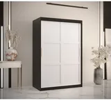 Skriňa s posuvnými dverami na oblečenie s tyčami Ramiro 1 120 cm