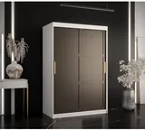 Skriňa s posuvnými dverami na oblečenie s tyčami Ramiro 1 120 cm