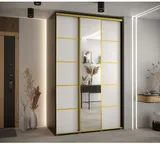 Skriňa s posuvnými dverami so zrkadlom Cannes 5 160 cm 60 cm hĺbky