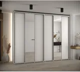 Skriňa s posuvnými dverami so zrkadlom vysoká Davos 3 300 hĺbka 45 cm