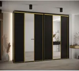 Skriňa s posuvnými dverami so zrkadlom vysoká Davos 3 300 hĺbka 45 cm