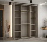 Skriňa s posuvnými dverami so zrkadlom Dakota 11 180 cm 60 cm hĺbky