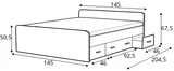 Pravá posteľ 80262 (140x200)