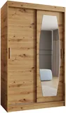 Skriňa s posuvnými dverami so zrkadlom Rossa 120 cm