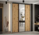 Skriňa s posuvnými dverami so zrkadlom vysoká Davos 3 180 hĺbka 45 cm