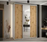 Skriňa s posuvnými dverami so zrkadlom vysoká Davos 3 180 hĺbka 45 cm