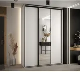 Skriňa s posuvnými dverami so zrkadlom vysoká Davos 3 180 hĺbka 45 cm