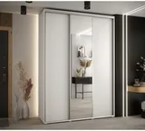 Skriňa s posuvnými dverami so zrkadlom vysoká Davos 3 180 hĺbka 45 cm
