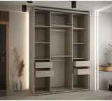 Posuvná skriňa vysoká Dakota 12 160 hĺbka 60 cm výška 235,2 cm