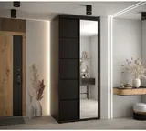 Skriňa s posuvnými dverami so zrkadlom Cannes 5 100 cm 60 cm hĺbky