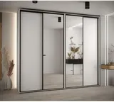 Skriňa s posuvnými dverami so zrkadlom vysoká Davos 3 270 hĺbka 45 cm