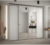 Skriňa s posuvnými dverami so zrkadlom vysoká Davos 3 270 hĺbka 45 cm