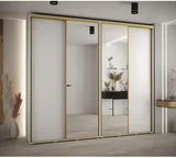 Skriňa s posuvnými dverami so zrkadlom vysoká Davos 3 270 hĺbka 45 cm