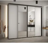 Skriňa s posuvnými dverami so zrkadlom vysoká Davos 3 270 hĺbka 45 cm