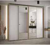Skriňa s posuvnými dverami so zrkadlom vysoká Davos 3 270 hĺbka 45 cm