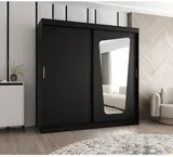 Skriňa s posuvnými dverami so zrkadlom Moka 200 cm