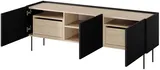TV stolík Desin 170 cm s 2 zásuvkami
