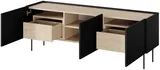 TV stolík Desin 170 cm s 2 zásuvkami