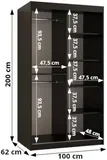 Skriňa Rubino Y2 100